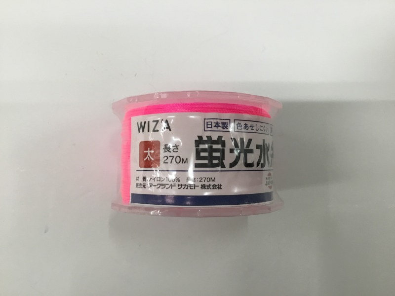 DayPRO】270M WIZAリール式水糸 ピンク太【お取り寄せ商品】 | SUNDAY