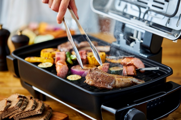 アイリスオーヤマ マルチロースター プレート付 EMT-1103-B ブラック