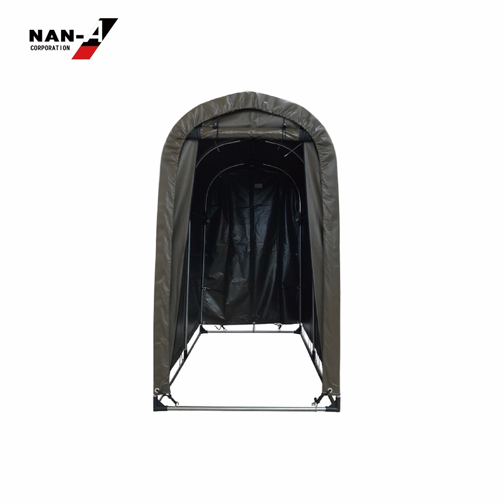 南栄工業 サイクルハウス 2台用 SB ブラウン【お取り寄せ商品