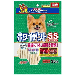 ドギーマン ホワイデントスティック Ss 超小型犬用 35本入り Sunday サンデーネットショップ
