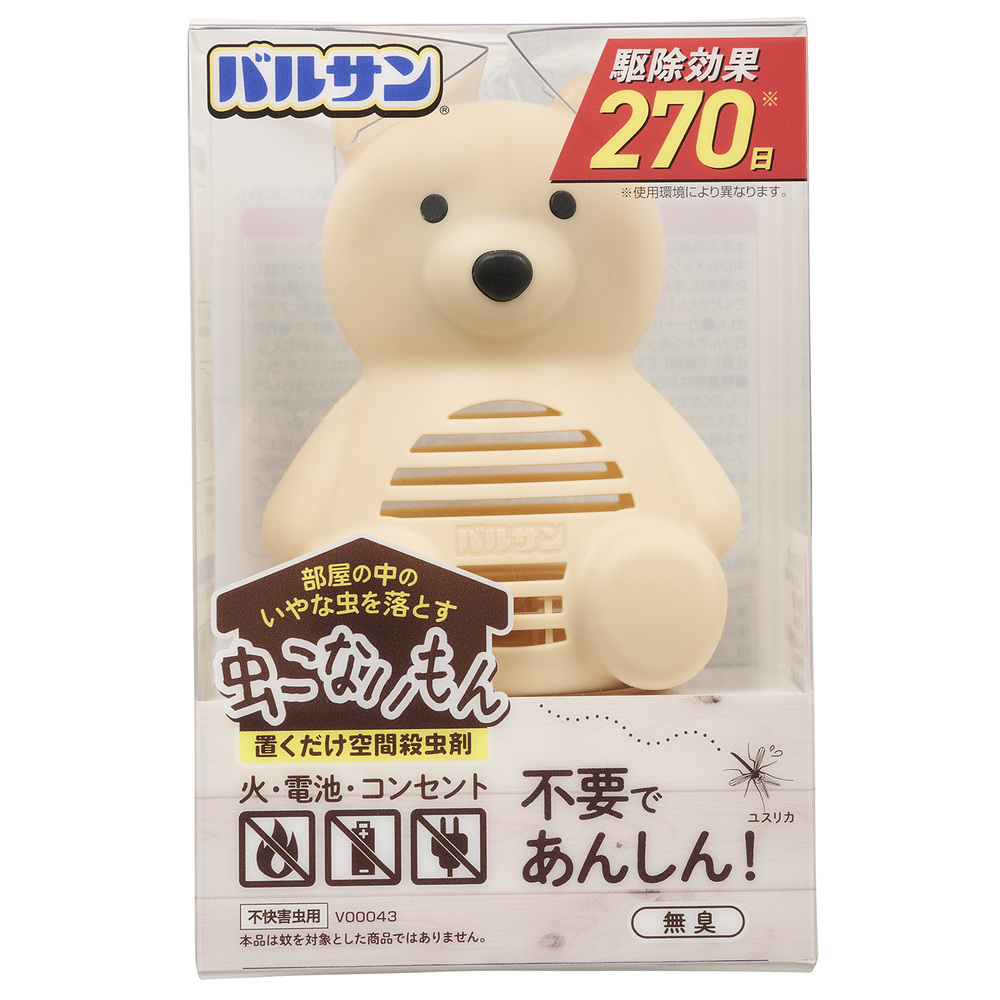 レック バルサン虫こないもん置くだけクマ 270日 Sunday サンデーネットショップ