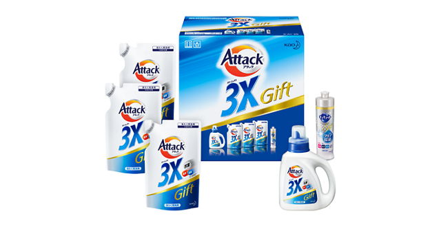 花王 アタック３ｘギフト K Ai 25 Sunday サンデーネットショップ