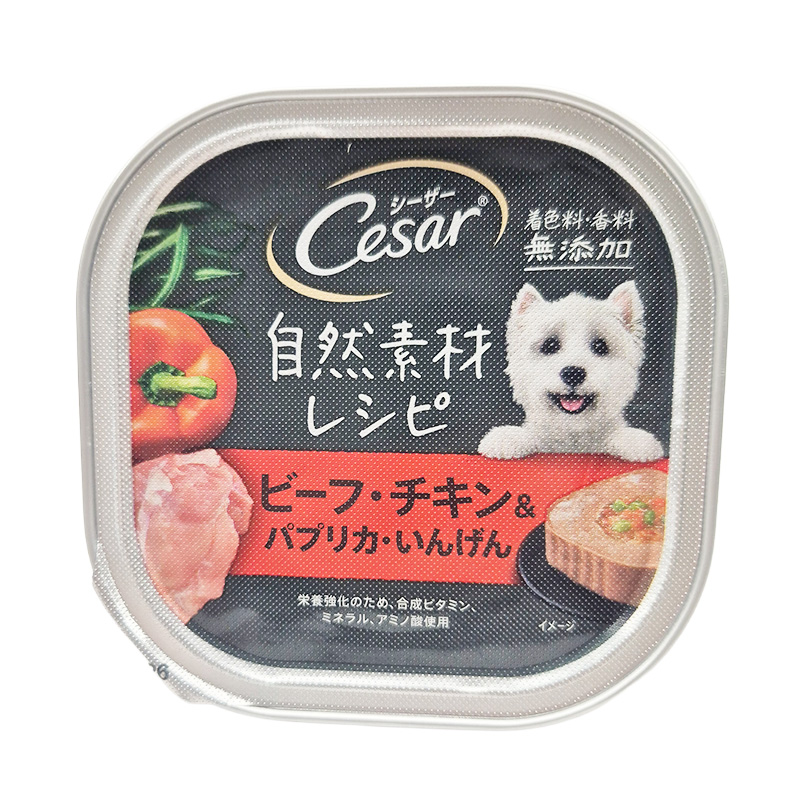 マースジャパン シーザー 自然素材レシピ ビーフ・チキン＆パプリカ