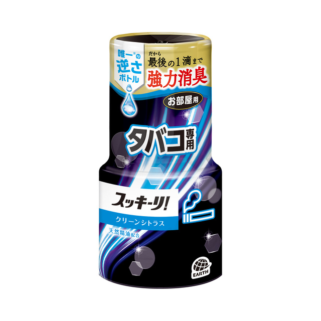 アース製薬 お部屋のスッキーリ！ タバコ用 クリーンシトラスの香り 400ml