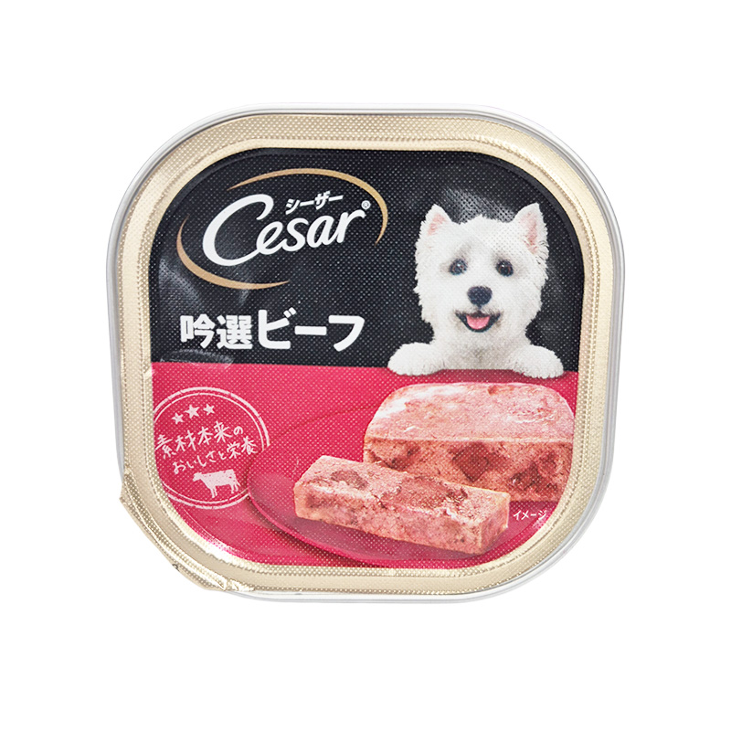 マースジャパン シーザー 吟選ビーフ ビーフ 100g｜DIY・園芸