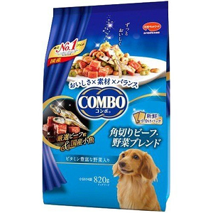 日本ペットフード コンボ ドッグ 角切りビーフ 野菜ブレンド 成犬用 0g Sunday サンデーネットショップ