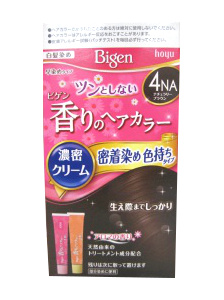 ホーユー ビゲン香りのヘアカラー 濃密クリーム ４ｎａ ナチュラリーブラウン Sunday サンデーネットショップ